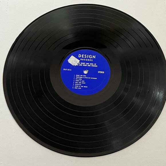 The Heart & Soul Of Jan & Dean And Friends Vinyl LP 1962 Design Records SDLP-181 - Picture 4 of 9